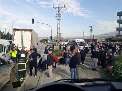 Hatay da trafik kazası 3 kişi yaralandı Haberler