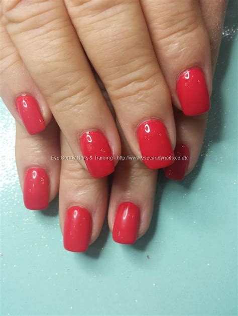 Eye Candy Nails And Training Gel Polish On Acrylic Nails By Elaine