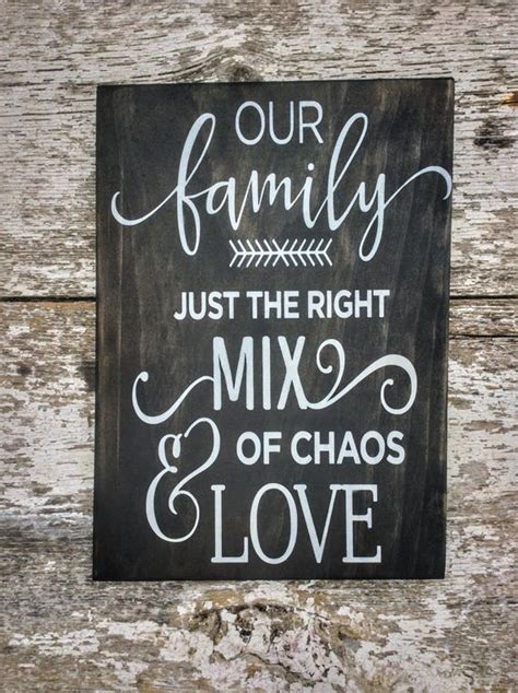 Our Family Sign Blended Family Wedding Gift Farmhouse Sign | Etsy