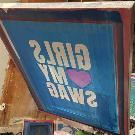 GIRLS LOVE MY SWAG! 😈 screen printed by me! message... - Depop