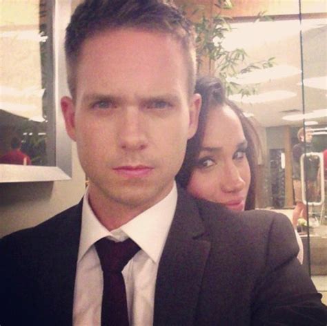 Inside Meghan Markle And Her Suits Co Star Patrick J Adams Friendship