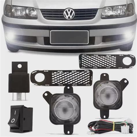 Kit Farol De Milha Completo Volkswagen Gol G Fase No