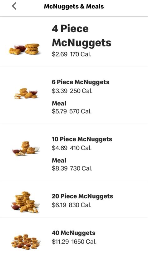 How Much Is Mcdonald S 6 Piece Chicken Mcnuggets The Lazy K Kitchen