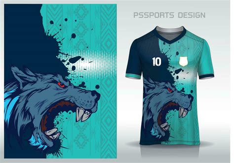 Wolf Jersey Vector Art, Icons, and Graphics for Free Download