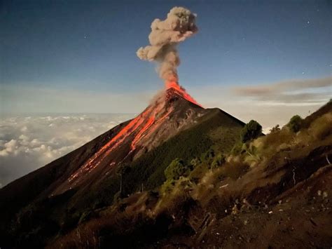 Fakta Gunung Berapi Fuego Di Guatemala Yang Alami Erupsi