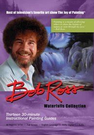 Bob Ross Joy Of Painting Waterfalls Collection DVD With Bob Ross NR