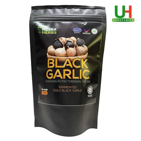 100 Gram Bawang Hitam Bawang Lanang Bawang Tunggal Black Garlic