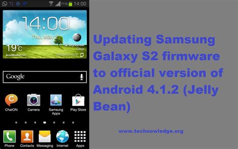 02 Updating Samsung Galaxy S2 To Official Firmware Jelly Bean Android