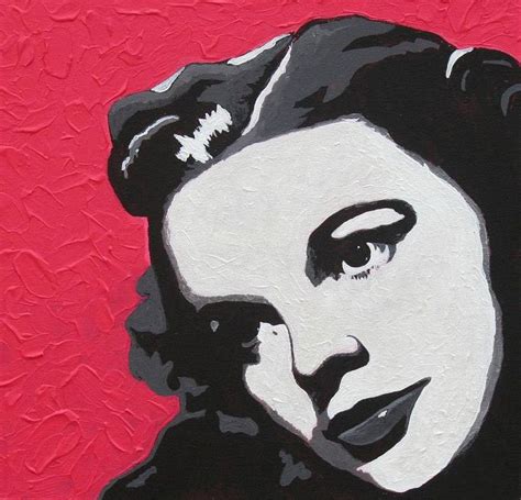 Portrait Painting Judy Garland By Amy Parker Evans Portrait Art