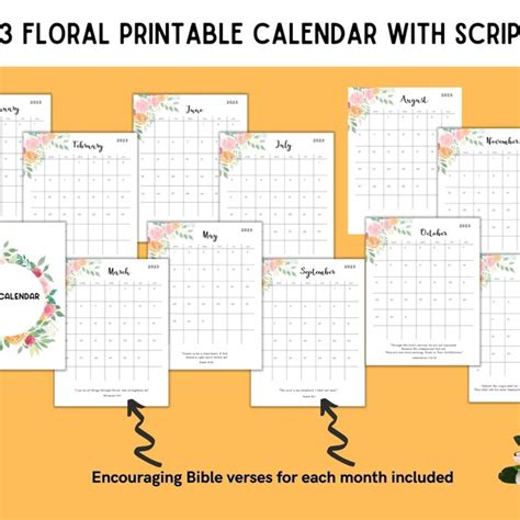 Bible Verse Desk Calendar - Etsy