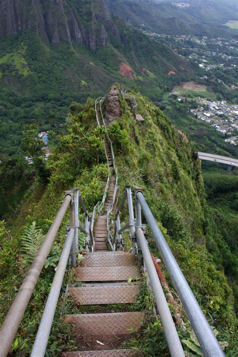 Beautiful Staircase In Nature