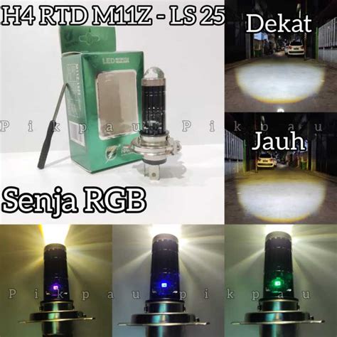 Lampu Utama H Original Rayton Rtd Senja Rgb Dengan Kipas Pendingin