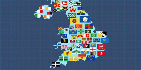 Every UK county’s flag, in one map | indy100 | indy100