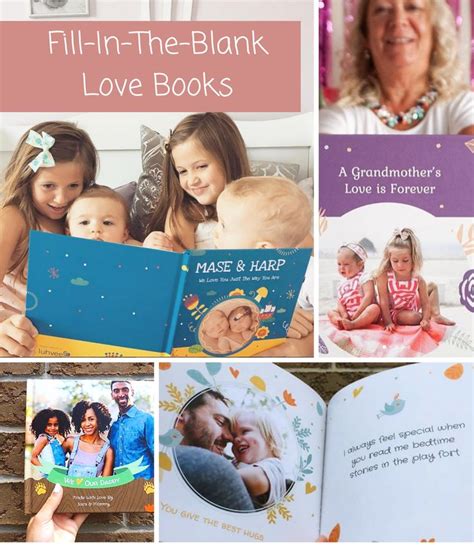 Beautiful Personalized Love Books Made By You A Diy Love Book Made