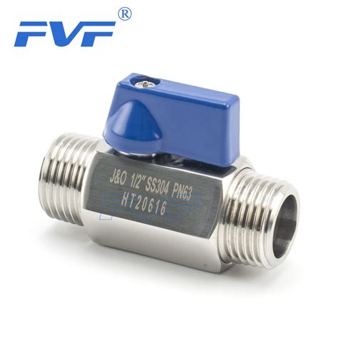 Pn63 Stainless Steel Npt Male Thread Mini Ball Valve Fvf Technology