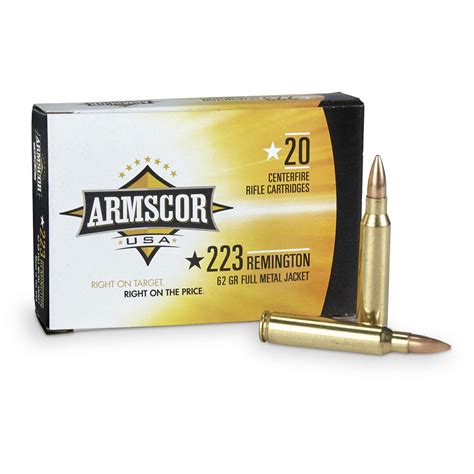 Armscor Usa Remington Fmj Grain Rounds