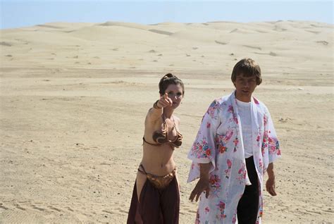 Naked Carrie Fisher In Return Of The Jedi