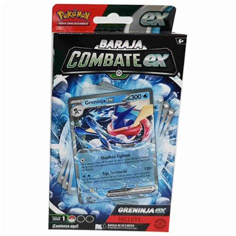 Baraja Combate Greninja Ex Jcc Pokémon Cartas Pokémon Exclusivas