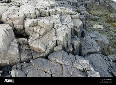 Basalt rock columns Stock Photo - Alamy