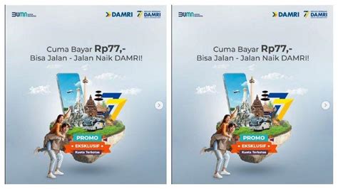 Damri Tebar Promo Tiket Rp Untuk Sejumlah Rute Berlaku Pembelian