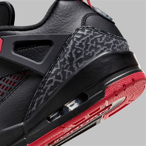 Jordan Spizike Low Blackred