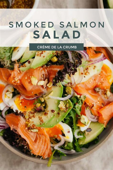 Smoked Salmon Salad Recipe Creme De La Crumb Salmon Salad Recipes