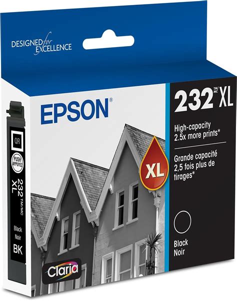 Amazon.com: Epson 222 Claria Ink High Capacity Black Cartridge ...