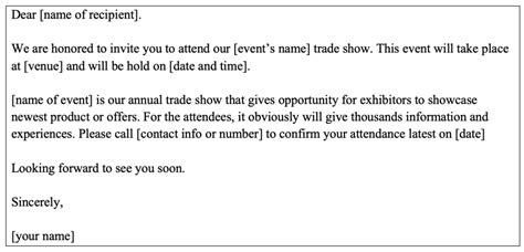 9 Best Business Event Invitation Email Examples Ideas Virtual Edge