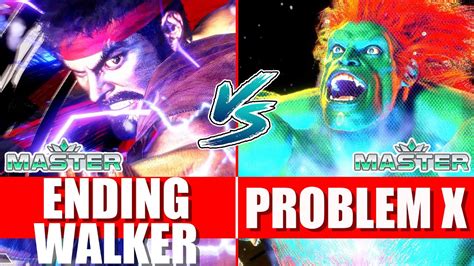 Sf6 ️ Endingwalker Ryu Vs Problem X Blanka ️ Street Fighter 6