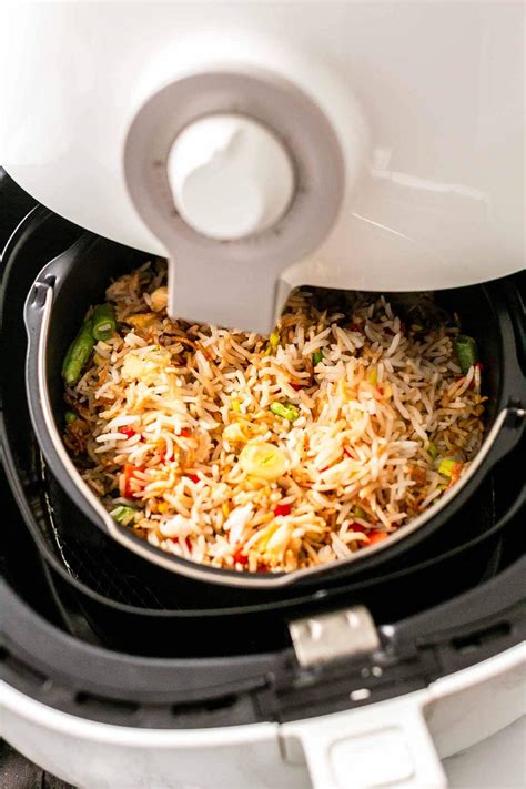 How To Make Air Fryer Fried Rice Fast Food Bistro