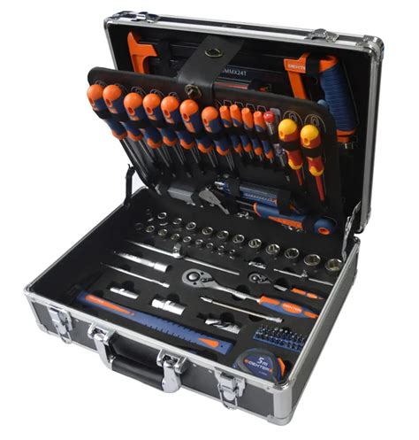 Valise à outils de mécanicien 130 pièces DEXTER pas cher Outillage