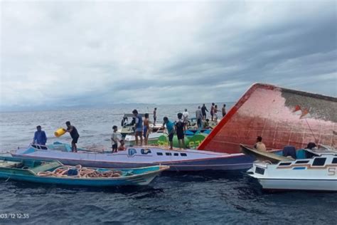 Korban Selamat Kapal Terbalik Di Selayar Bertambah Jadi