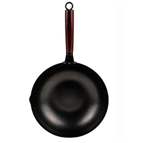 Patelnia Wok Ze Stali W Glowej G Boka Cm Indukcja Gaz Non Stick