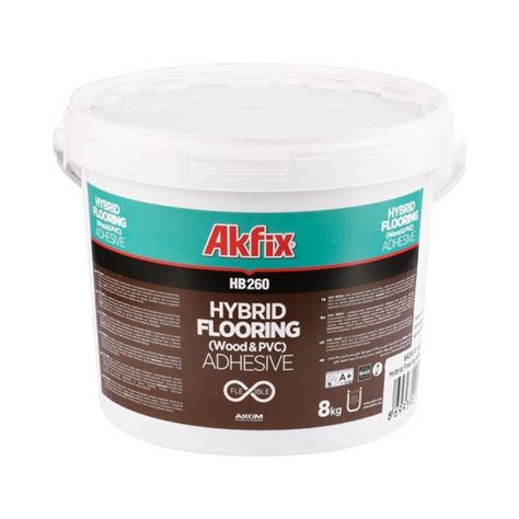 ADHESIVO PISO HB260 HYBRIDO BEIGE 8KG AKFIX Pintulac