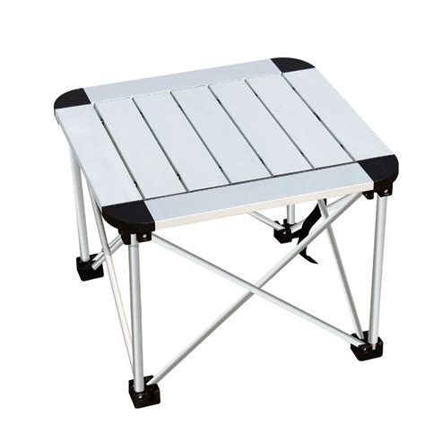 Outdoor folding table aluminum alloy folding portable table Small-in Outdoor Tables from ...