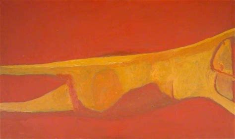 Reclining Nude Red Nude 1956 William Scott WikiArt Org