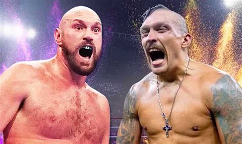 Cartelera Oleksandr Usyk Vs Tyson Fury Ii