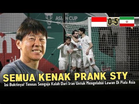 Bikin Lega Timnas Sengaja Kalah Vs Iran Agar Taktik Tidak Dibaca