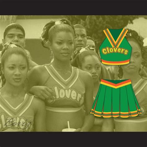 East Compton Clovers Cheerleader Uniform Bring It On | Cheerleading, Clover cheerleader costume ...