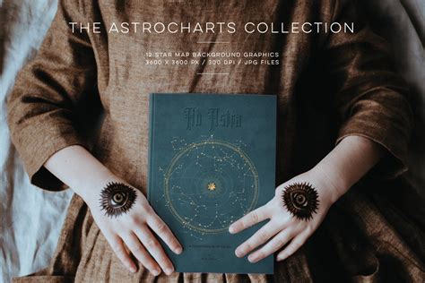 Star Atlas Astrology Graphics Set Hand Drawn Horoscope Icons Zodiac