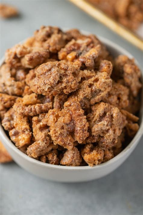 Easy Candied Walnuts In Oven Tasty Treats And Eats