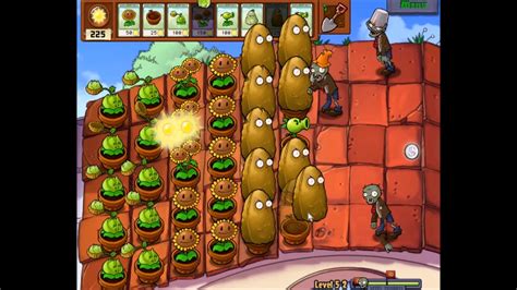 Plants Vs Zombies Roof Top Gameplay Walkthrough YouTube