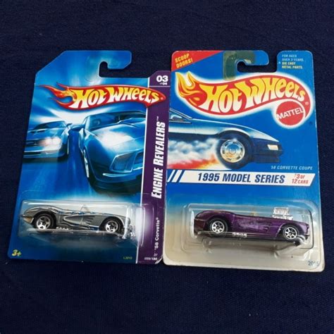 Hot Wheels Ungu Hw Corvette Coupe
