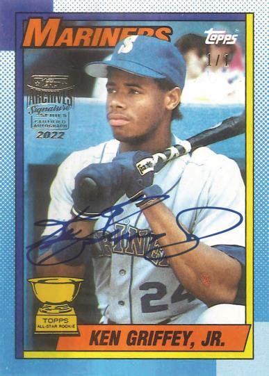 Topps Archives Signature Series Retired Player Edition Baseball