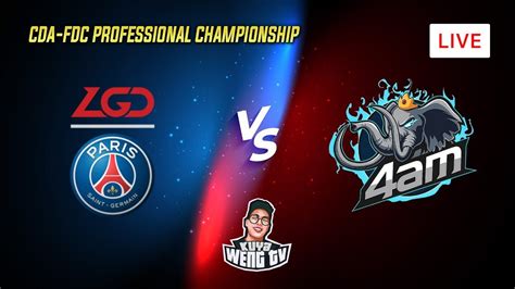 Dota 2 LIVE PSG LGD Vs 4AM ELEPHANT BO5 Grand Finals CDA FDC