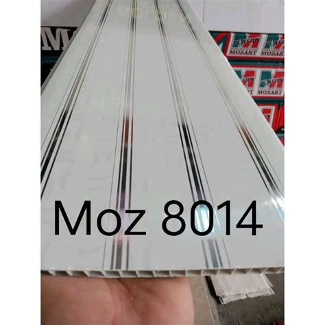 Jual Bahan Plafon Pvc Panjang Cm Lbar Cm Shopee Indonesia