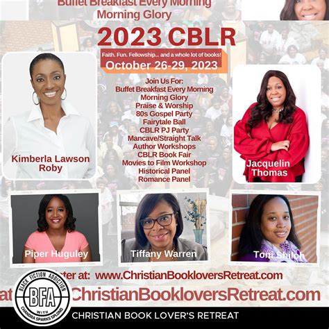 You’re Invited to the 2023 Christian Book Lover's Retreat - Black ...