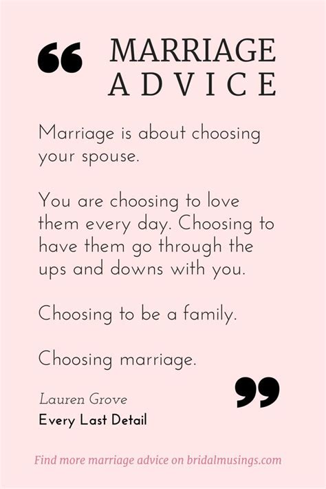 My Number One Piece Of Marriage Advice