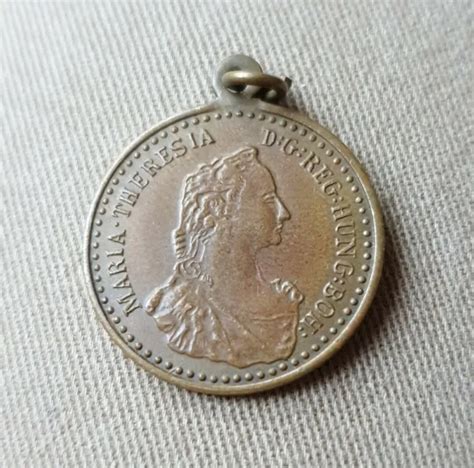 MEDAILLE HABSBURGER MARIA Theresia 1760 Ss Vz EUR 30 00 PicClick DE