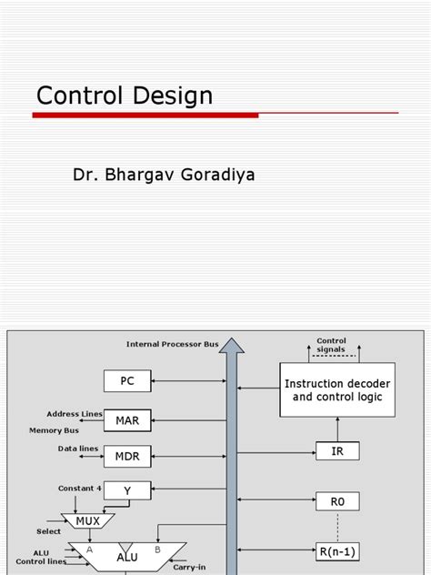 Control Unit Design Teach 6th May 21 | PDF | Digital Technology ...